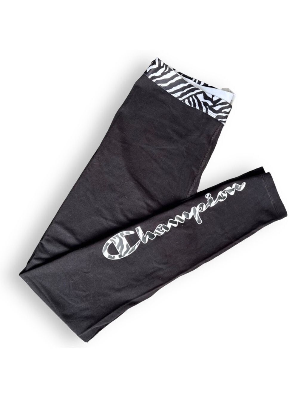 CHAMPION Zebra Print Logo 7/8 Leggings